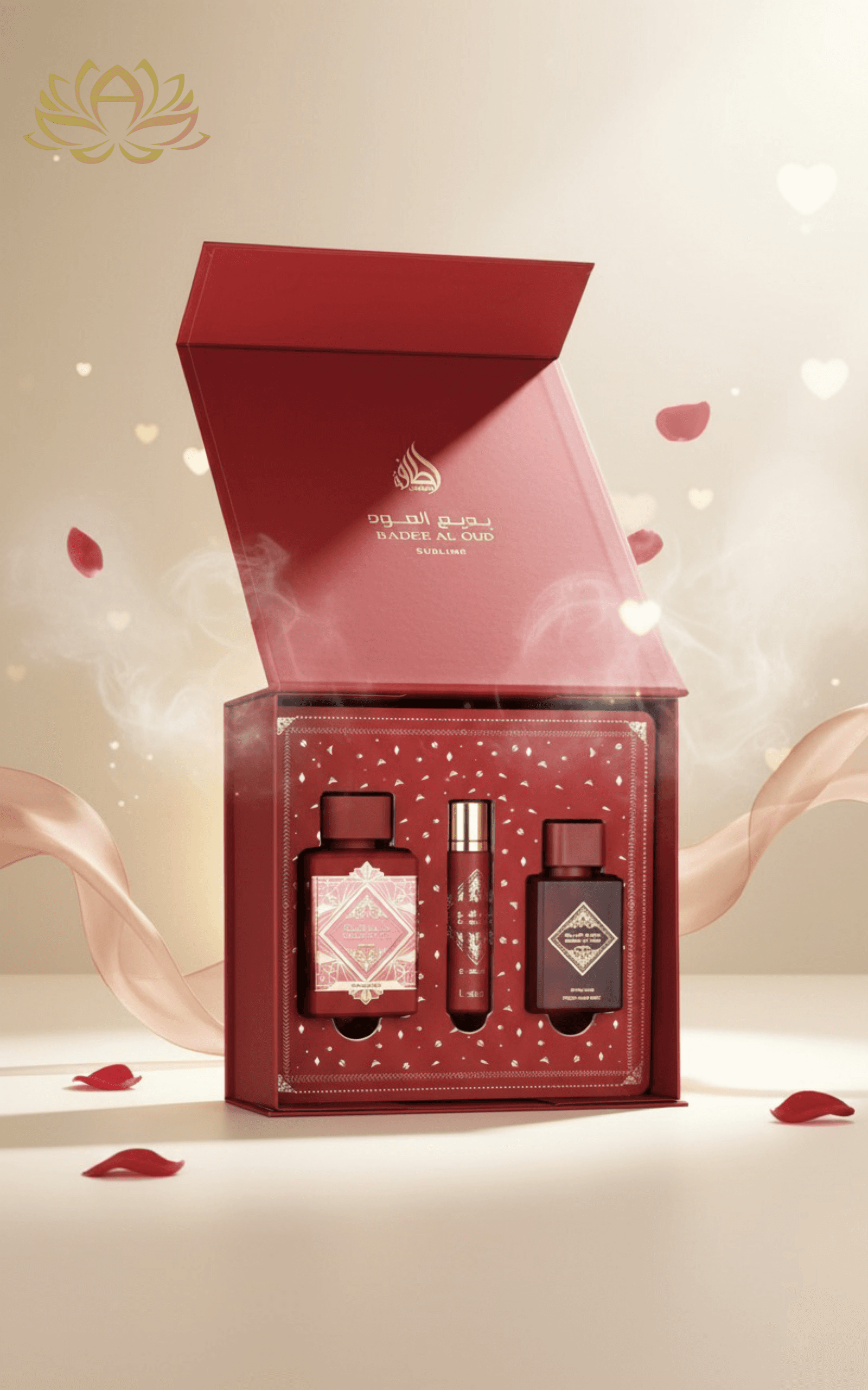 Bade’e Al Oud Sublime by Lattafa Perfumes (Gift Set) - Image 1